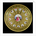 The Austerlitz Table, inlaid with Sevres plaques commemorating Napoleon's victory at Austerlitz, 1808-10 by French School