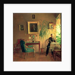 Interior, 1871 by Aleksei Alekseevich Bobrov