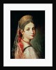 Portrait of a Young Girl in Sarafan and Kokoshnik, 1820s by Mauro Gandolfi