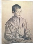 Portrait of Dmitri Dmitrievich Shostakovich as a Child, 1919 by Boris Mikhailovich Kustodiev