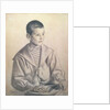 Portrait of Dmitri Dmitrievich Shostakovich as a Child, 1919 by Boris Mikhailovich Kustodiev