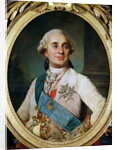Portrait Medallion of Louis XVI, 1775 by Joseph Siffred Duplessis