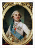 Portrait Medallion of Louis XVI, 1775 by Joseph Siffred Duplessis