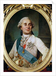 Portrait Medallion of Louis XVI, 1775 by Joseph Siffred Duplessis