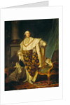 Louis XVI, King of France in Coronation Robes, 1777 by Joseph Siffred Duplessis