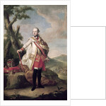 Full length portrait of Joseph II of Habsbourg-Lorraine, Holy Roman Emperor, c.1765 by Anton von Maron