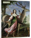 Marie de Rohan-Montbazon Duchess of Chevreuse as Diana the Huntress by Claude Deruet