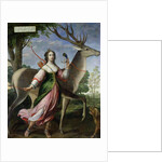 Marie de Rohan-Montbazon Duchess of Chevreuse as Diana the Huntress by Claude Deruet