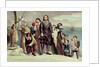 The Landing of the Pilgrims at Plymouth, 1620, 19th century by N. and Ives J.M. Currier