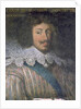 Portrait of Louis of Bourbon Count of Soissons by French School