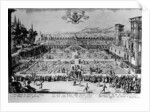 The Garden at the Palais de Nancy, dedicated to the Duchess of Lorraine, 1624 by Jacques Callot
