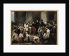 The Duke of Orleans Visiting the Sick at l'Hotel-Dieu During the Cholera Epidemic in 1832 by Alfred Johannot