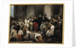 The Duke of Orleans Visiting the Sick at l'Hotel-Dieu During the Cholera Epidemic in 1832 by Alfred Johannot
