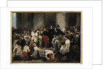 The Duke of Orleans Visiting the Sick at l'Hotel-Dieu During the Cholera Epidemic in 1832 by Alfred Johannot