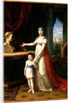 Elisa Bonaparte Grand Duchess of Tuscany and her Daughter Napoleone-Elisa by Pietro Benvenuti
