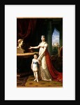 Elisa Bonaparte Grand Duchess of Tuscany and her Daughter Napoleone-Elisa by Pietro Benvenuti