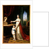Elisa Bonaparte Grand Duchess of Tuscany and her Daughter Napoleone-Elisa by Pietro Benvenuti