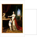 Elisa Bonaparte Grand Duchess of Tuscany and her Daughter Napoleone-Elisa by Pietro Benvenuti