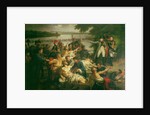 Return of Napoleon to the Island of Lobau after the Battle of Essling, 23rd May 1809, 1812 by Charles Meynier