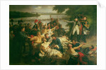 Return of Napoleon to the Island of Lobau after the Battle of Essling, 23rd May 1809, 1812 by Charles Meynier