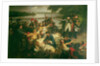 Return of Napoleon to the Island of Lobau after the Battle of Essling, 23rd May 1809, 1812 by Charles Meynier
