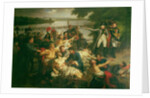 Return of Napoleon to the Island of Lobau after the Battle of Essling, 23rd May 1809, 1812 by Charles Meynier