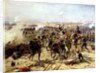 The Battle of Essling, May 1809 by Fernand Cormon