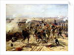 The Battle of Essling, May 1809 by Fernand Cormon