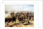 The Battle of Essling, May 1809 by Fernand Cormon