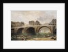 Demolition of the Houses on the Notre-Dame Bridge, c.1786 by Hubert Robert