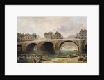 Demolition of the Houses on the Notre-Dame Bridge, c.1786 by Hubert Robert