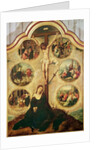 Central panel of a triptych depicting The Seven Sorrows of the Virgin, c.1520-35 by Bernard van & Campana Pedro Orley