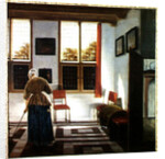 The Sweeper, 17th century by Pieter Janssens