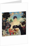 The Merchant's Wife at Tea, 1918 by Boris Mikhailovich Kustodiev