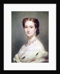 Portrait of the Empress Eugenie by Franz Xaver Winterhalter