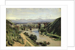 Narni, The Bridge of Augustus over the Nera by Jean Baptiste Camille Corot