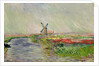 Tulip Field in Holland by Claude Monet