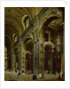 Cardinal Melchior de Polignac Visiting St. Peter's in Rome by Giovanni Paolo Pannini or Panini