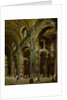 Cardinal Melchior de Polignac Visiting St. Peter's in Rome by Giovanni Paolo Pannini or Panini