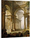 Temple in Ruins, 18th century by Pierre Antoine Demachy