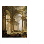 Temple in Ruins, 18th century by Pierre Antoine Demachy