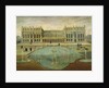 Chateau de Versailles from the Garden Side, before 1678 by French School