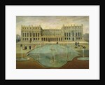 Chateau de Versailles from the Garden Side, before 1678 by French School