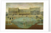 Chateau de Versailles from the Garden Side, before 1678 by French School