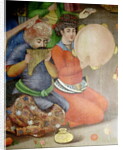 Detail of the musicians by Islamic School