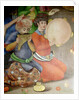 Detail of the musicians by Islamic School
