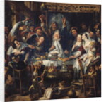 The King is Drinking by Jacob Jordaens