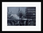 The Grands Boulevards, Paris, decorated for the Celebration of the Franco-Russian Alliance in October 1893 by Luigi Loir