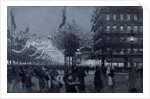The Grands Boulevards, Paris, decorated for the Celebration of the Franco-Russian Alliance in October 1893 by Luigi Loir