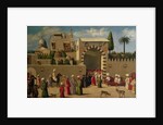 The Venetian Ambassador's Interview in an Oriental City or, The Reception of Domenico Trevisani in Cairo in 1512 by Italian School